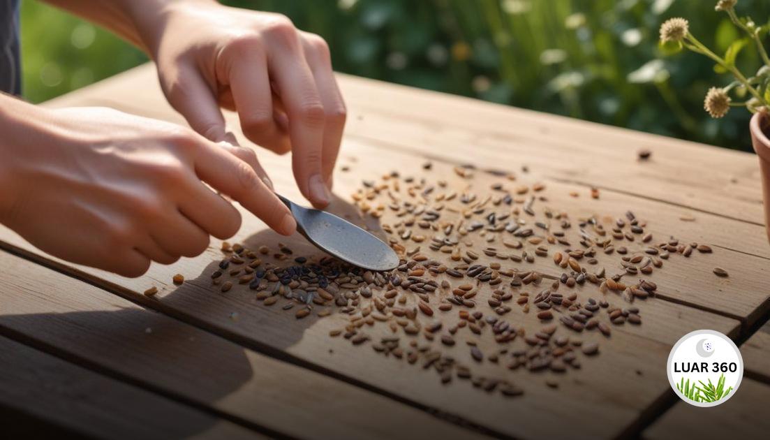 Escolha e preparação das sementes: limpeza, dormência e pré-germinagem