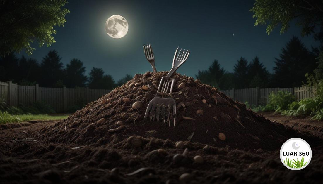 Lua Minguante compostagem: por que iniciar agora