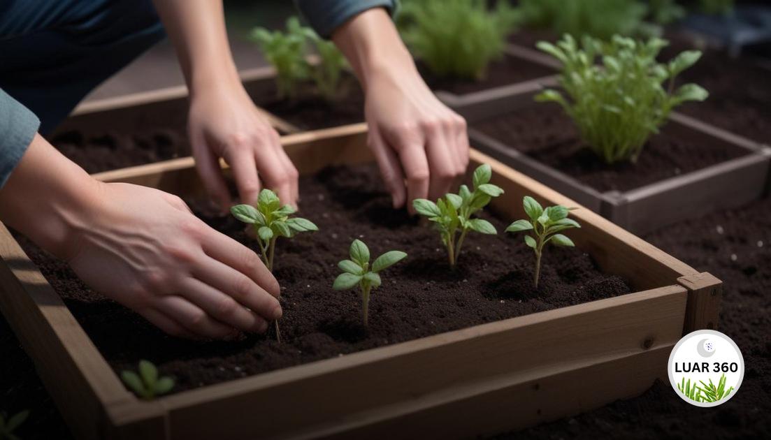Lua Nova horta: melhores dicas para iniciantes