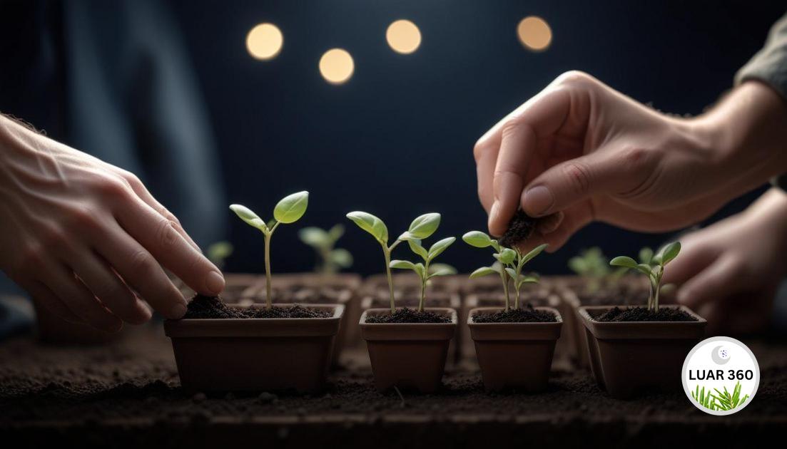 Lua Nova sementes: como germinar corretamente