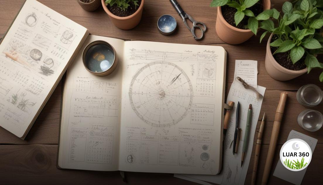 Monitoramento e registro: criar um calendário lunar