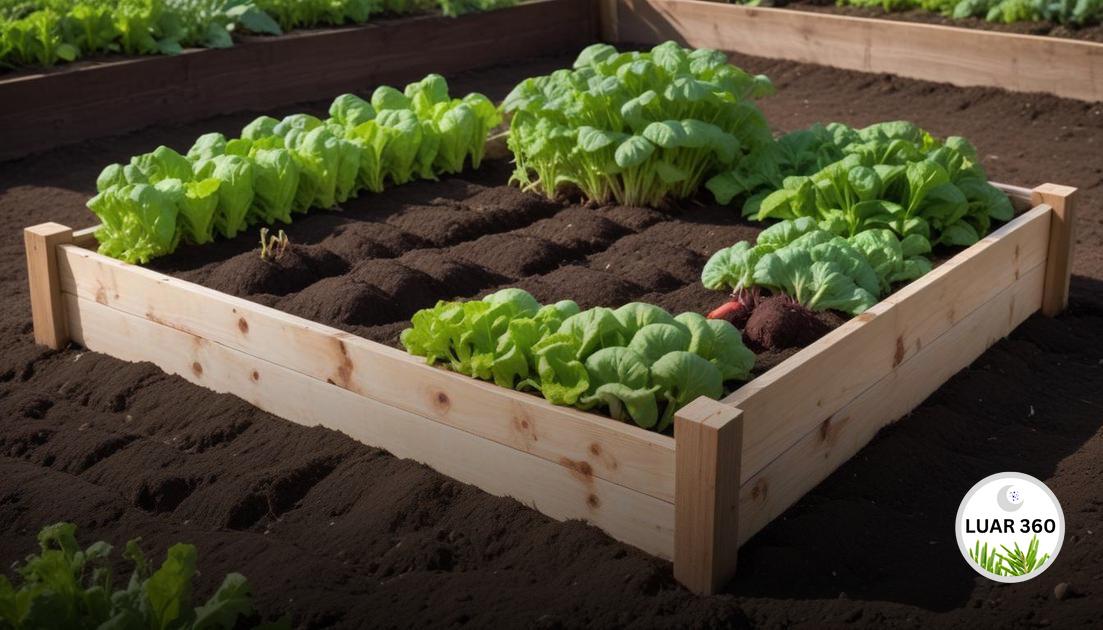 Planejamento do canteiro e escolha das plantas