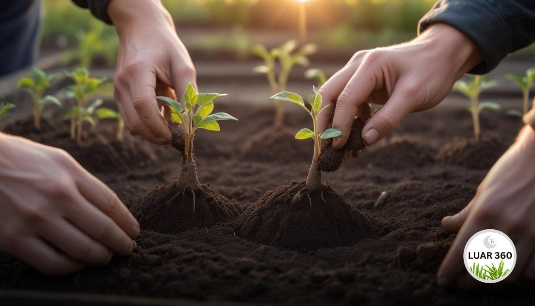 Quando semear e transplantar segundo o calendário lunar